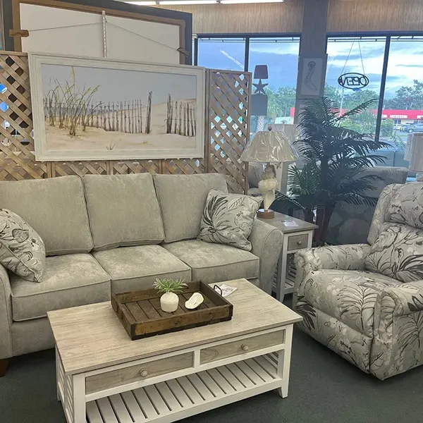 coastal sytle living room