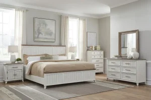 Coastal Style white bedroom set