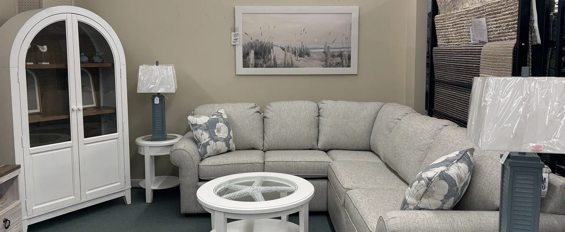 Beach style sectional